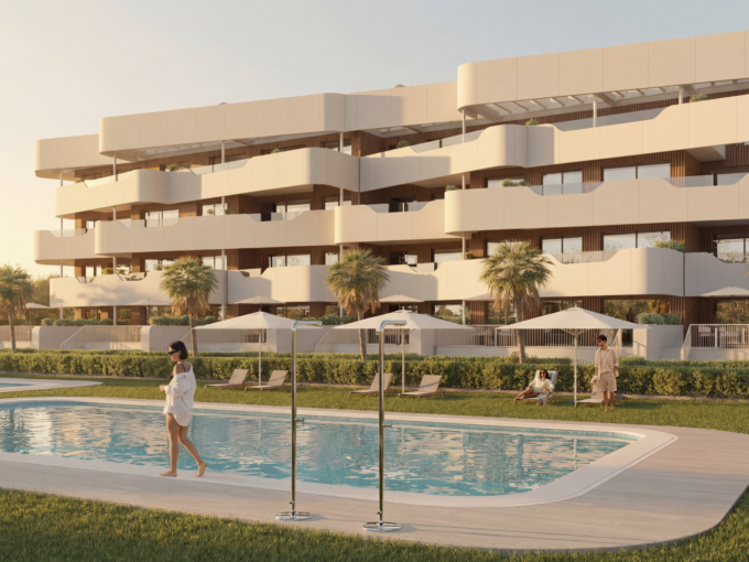 Rembrandt 27 – New Build 2 & 3 Bedroom Apartments Steps from the Beach, Oliva Nova Beach & Golf Resort