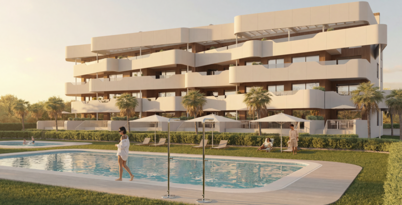 Rembrandt 27 – New Build 2 & 3 Bedroom Apartments Steps from the Beach, Oliva Nova Beach & Golf Resort
